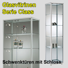 Glasvitrine-Vitrine CLASS